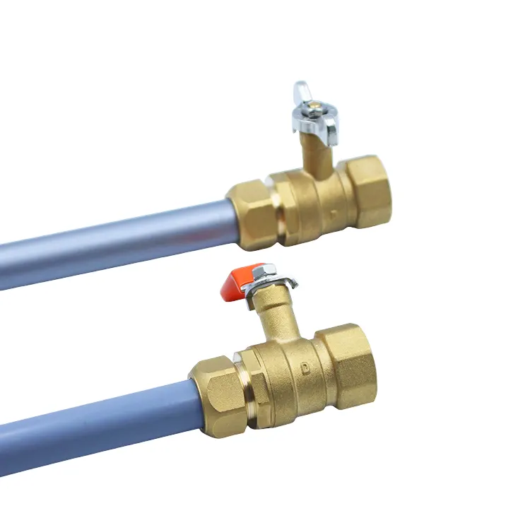 Chủ đề nữ Hai vị trí nồi hơi Ferrule Van bi bằng đồng